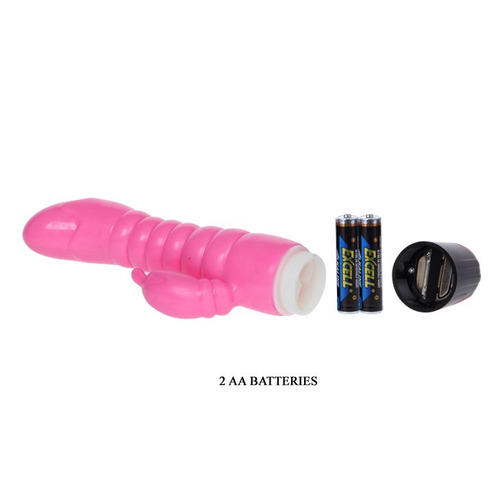 Vibrador Dual Rosado (sexshop En Lima/lencería/dildo)
