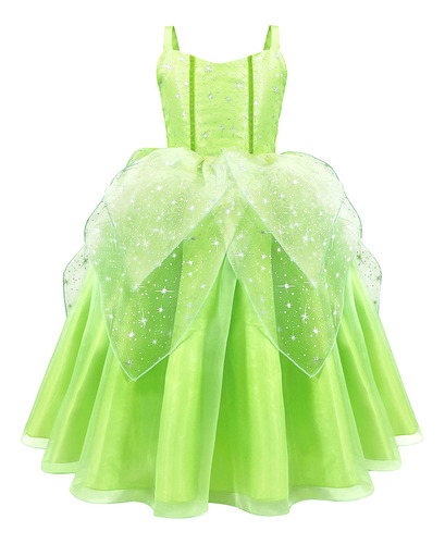 Tinker Bell De Vestido De Princesa Cosplay