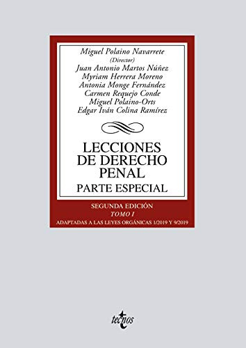 Libro Lecciones De Derecho Penal Parte Especial De  Polaino