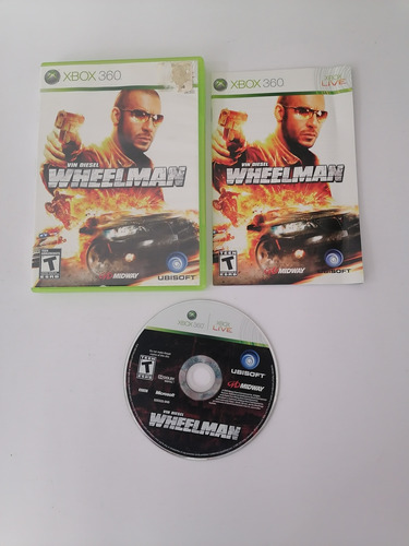  Vin Diesel Wheelman Xbox 360