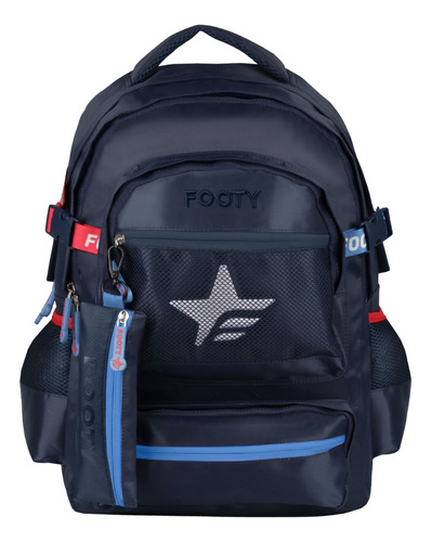 Mochila Escolar Espalda 18 Pulgadas Big Kids Footy