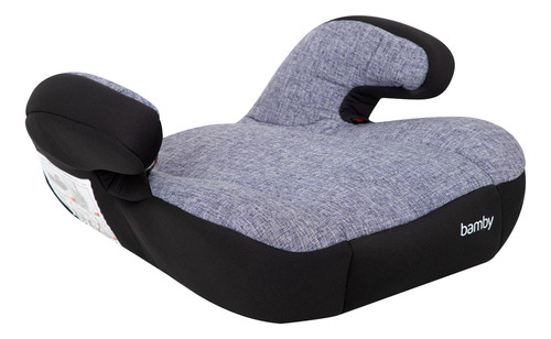 Asiento Elevador Coche Para Bebe Booster Carro Cojin Silla Gris Con Negro Certificado Por La Ccc Suave Ergonomico Reposabrazos Acolchados Funda Desmontable Y Lavable Poliester Relleno De Poliuretano