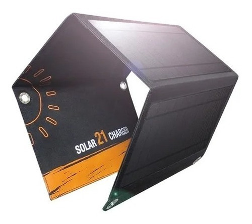 Cargador Usb Solar Plegable 21w Treking, Camping