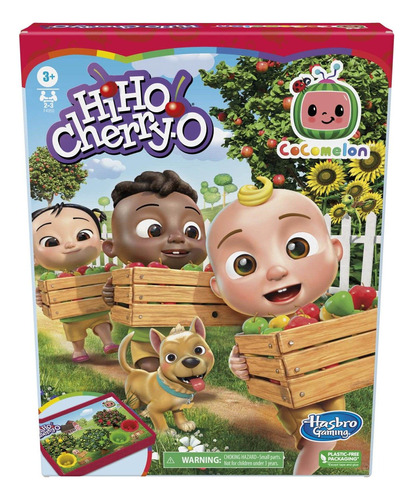 Juego De Acción Hi Ho Cherry-o: Cocomelon Edition, Fr80mn