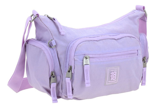 Crossbody Lila Multibolsillos 1818 Zilp Lila