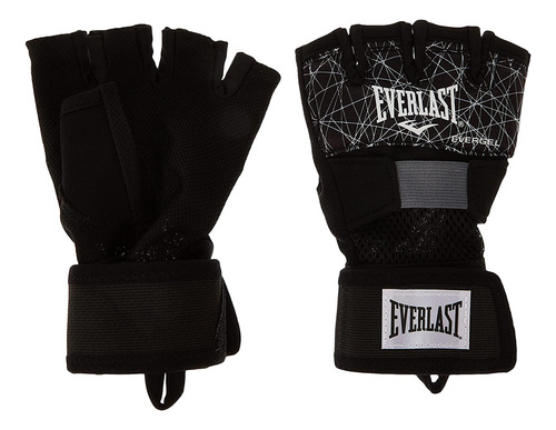 Everlast P00001249 Evergel - Envolturas De Mano, Color Negro