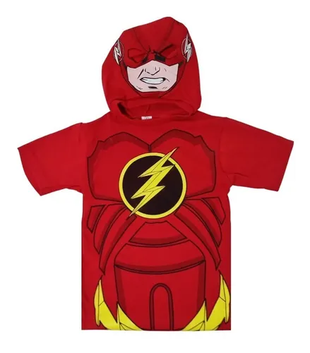 Remera de flash para niños hotsell