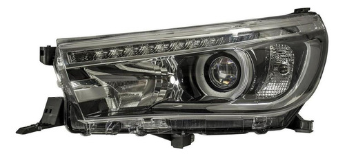 Optica Con Lupa Con Led Izquierdo Toyota Hilux 16/21-