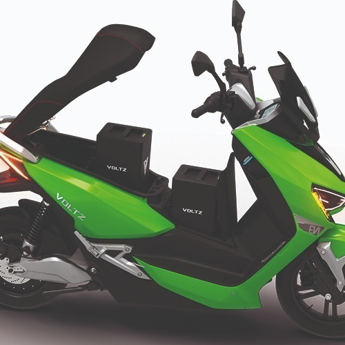 Imagem 9 de 9 de Scooter Moto Elétrica Voltz Ev1 Sport Preta