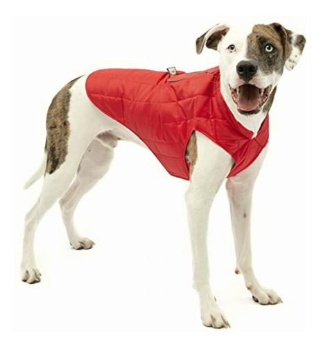 Kurgo Chilli Red Outdoor Coat Loft Dog Jacket, Large