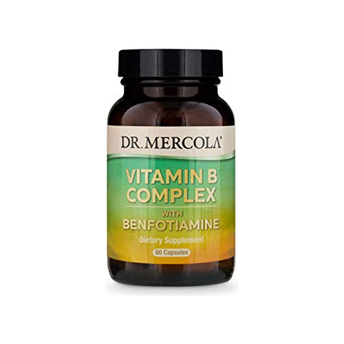 Dr. Mercola Vitamina B Complejo Con Benfotiamine Xdq6c