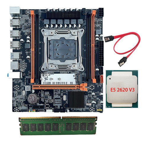 Placa Base X99 Con Cpu E5 2620v3+cable Ddr4 Ram+ 8g B85 LG