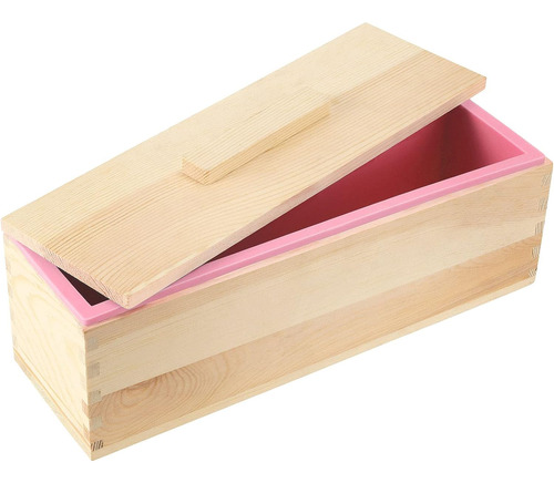 Molde De Silicona Para Jabón, Molde Rectangular Flexible Par