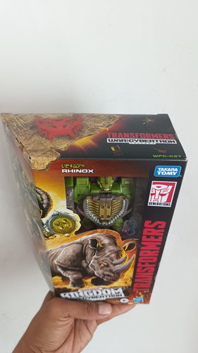 Transformers Kingdom War For Cybertron - Rhinox (Usado)
