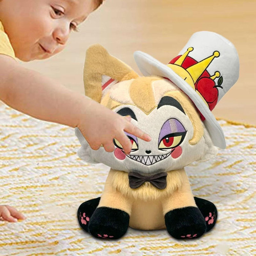 Gpp Hazb-in Hotel Plushies Toys,gato Maldito Para Regalo