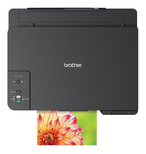Imagen 4 de 4 de Impresora a color multifunción Brother InkBenefit Tank DCP-T220 negra 220V - 240V