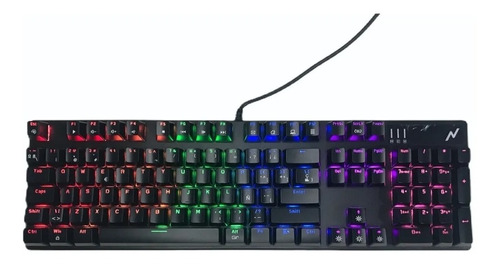 Teclado Mecanico Gamer Noga Ganon Retroiluminado