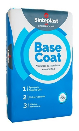 Base Coat Mortero Nivelador En Capa Fina Sinteplast | 25kg