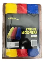 Comprar Paños Microfibra Multiuso Lavado Autos 40cm Pack X 3 Un
