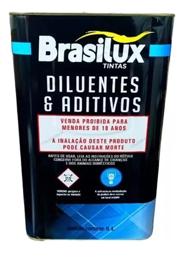 Diluente Pu E Poliéster Brasilux Gl 05 Litros