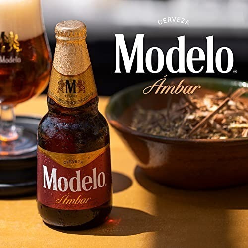 Cerveza Ámbar Modelo 12 Botellas De 355ml C/u | MercadoLibre