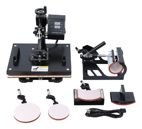 Máquina De Sublimación Para Estampadora Sublimadora 8 En 1