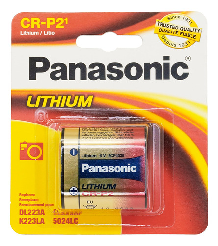 Pila Cr-p2 Panasonic