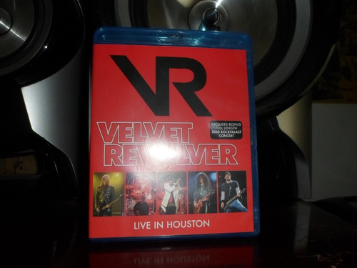 Blu Ray Velvet Revolver ( Slash Guns ) Live In Houston Leia