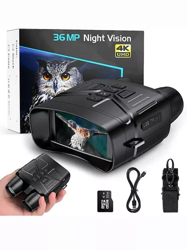 Binoculares De Visión Nocturna 4k Recargables