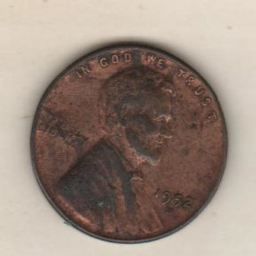Estados Unidos Moneda De 1 Centavo Año 1952 D Km A132 - Vf+