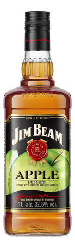 Jim Beam Apple Licor De Maçã Verde 1l