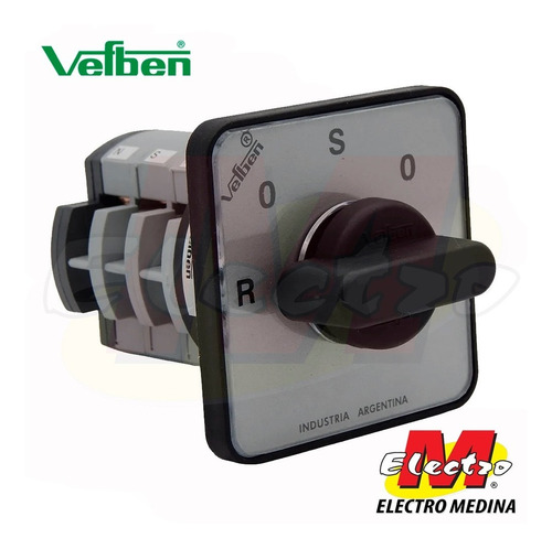 Selector De Fases 261 16a Para Panel Vefben Electro Medina