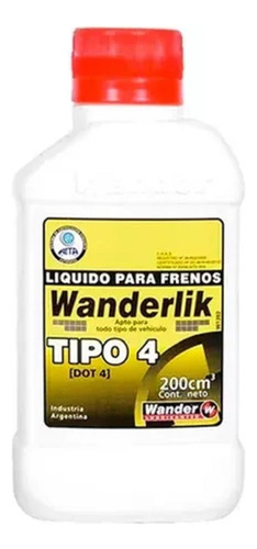 Wanderlik Dot 4 X 200cc Om