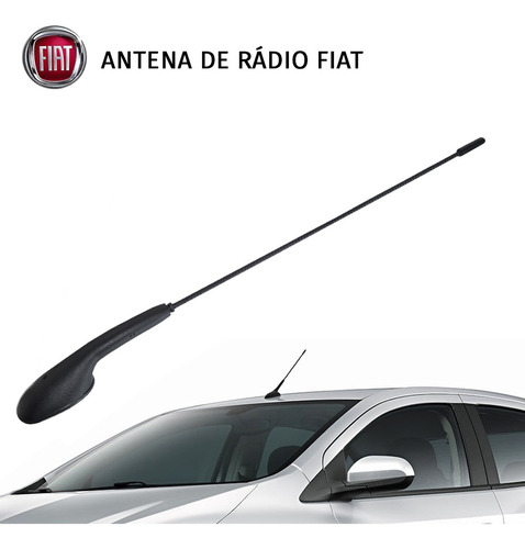 Antena Dianteira Fiat Teto Receptor Antico Modelo Original