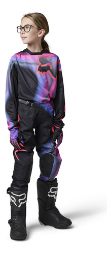 Conjunto Motocross Fox - Niña -  Yth Girls 180 Toxsyk