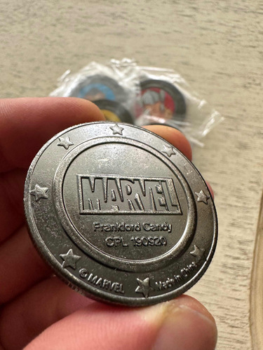 Medallas Marvel 40mm Escasas Selladas Original Coleccionable