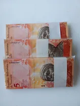 Comprar Paca De 100 Billetes De 5 Bsf Marzo 2007