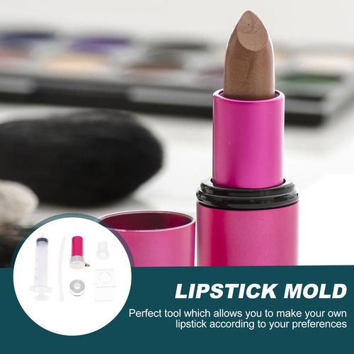 Molde Manual De Silicona Para Hacer Pintalabios Diy Lipstick