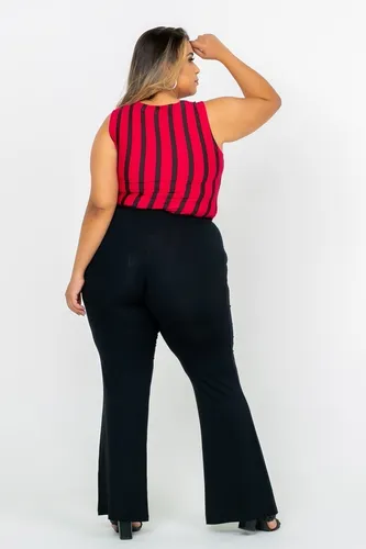 Calca flare store para gordinhas