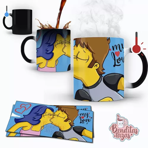 Parejas Tazas Magicas Personalizadas