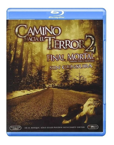 Camino Hacia El Terror 2 Final Mortal Película Blu-ray Nuevo