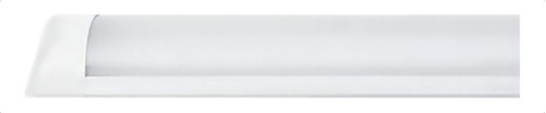 Luminaria Led Slim Linear Ho 2.40mt 72w Branco Frio 6500k Cor Acabamento Branco Bivolt | 127v-220v