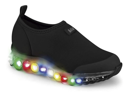 Zapatillas Led Luces Bibi 23/30 Art 1079169 Prende Al Pisar