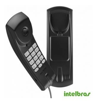Telefonia Telefono Tc20 Negro Intelbras