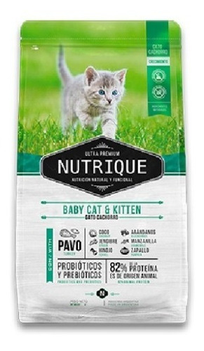Nutrique Baby Cat & Kitten 7,5 Kg Gatitos Envio Caba
