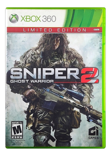 Sniper Ghost Warrior 2 Original Xbox 360 Mídia Física