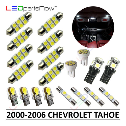 Ledpartsnow Chevy Tahoe Luz Interior Led Accesorio Repuesto