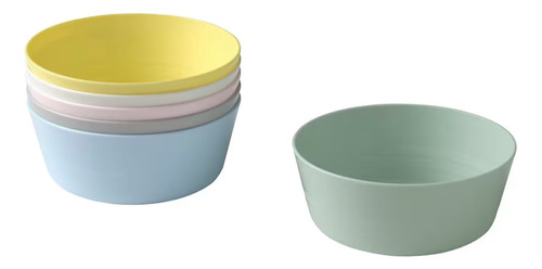 Kalas 6 Bowls, Colores Mixtos Ikea