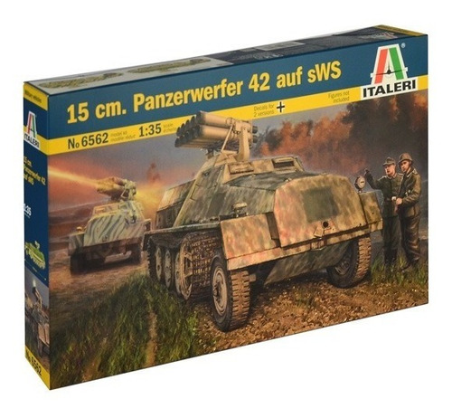 15 Cm. Panzerwerfer 42 Auf Sws By Italeri # 6562     1/35