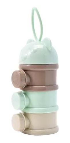 Dispensador Porta Leche Polvo Portatil Bebe Sin Bpa 13 Onzas